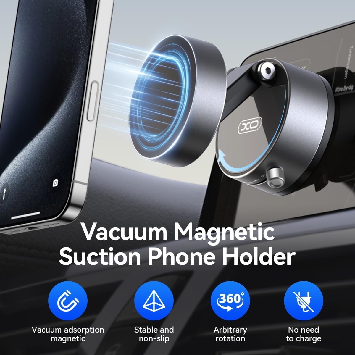 Universal 360° Magnetic Car Phone Holder