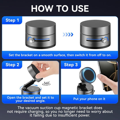 Universal 360° Magnetic Car Phone Holder